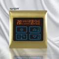 Termóstato de aquecimento por piso radiante programável Touch Switch Metal Frame (SK-HV2000-M)